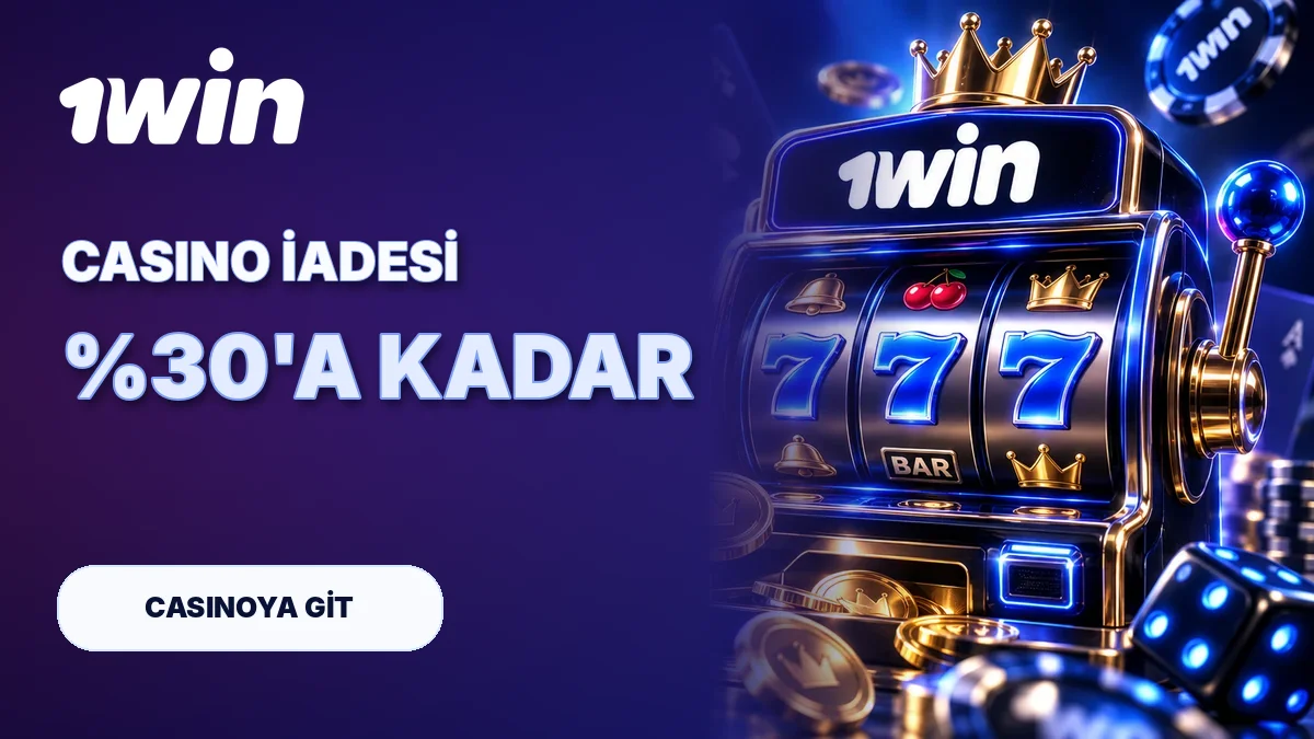 CASINO İADESİ · %30'A KADAR